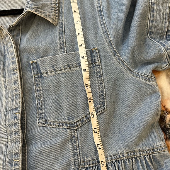 MAYE Montana Denim Shirtdress - Picture 4 of 13